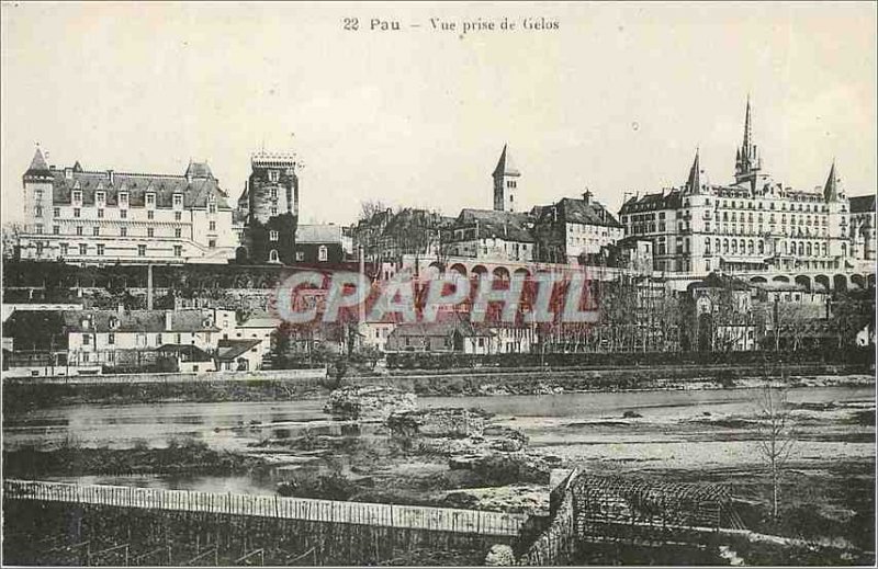 Old Postcard Pau jack Gelos