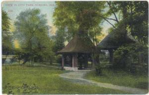 D/B View in City Park Kokomo Indiana IN 1907