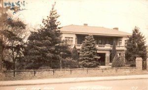 Beatrice Nebraska, 1942 Real Photo State P.O.E House RPPC 1Cent Postcard