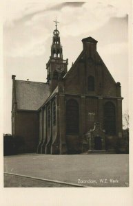 Netherlands Zaandam W.Z. Kerk Vintage RPPC 04.19