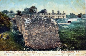 [ Rochester News ] NY - Ruins Of Fort Frederick, Crown Point - 2