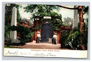 Vintage 1905 Postcard Washington's Tomb, Mount Vernon, Virginia