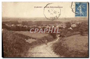 Postcard Old Fleury Panoramic