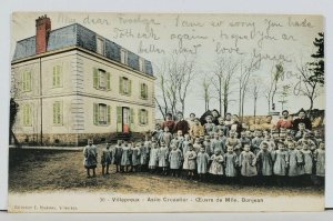 France Villepreux Asile Crozatier CEuvre de Mile Bonjean c1905 Postcard L12