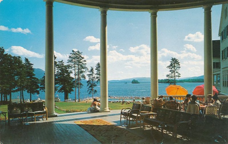 Lake George, New York - View from Veranda of Sagamore Hotel - pm 1986