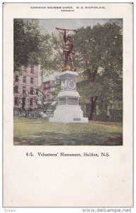 Volunteer's Monument , HALIFAX , Nova Scotia, Canada , 1904