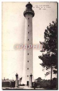 Old Postcard Lighthouse Coubre