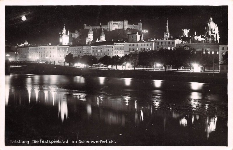 Die Frestpielstadt im Scheinwerferlicht Salzburg Austria Unused 