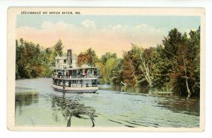 ME - Songo River. Steamboat