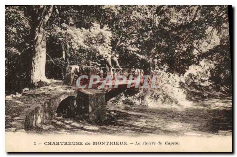 Postcard Old Chartreuse Montrieux La Riviere of Capeau