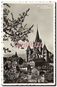 Postcard Modern Lausanine La Cathedrale