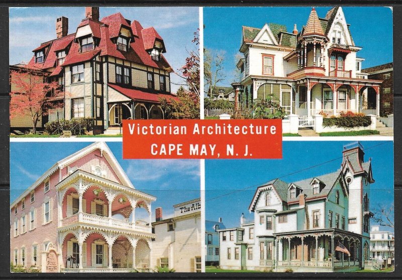 New Jersey, Cape May - Victorian Architecture - [NJ-137X]