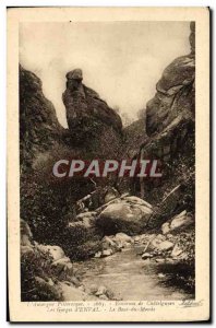 Old Postcard Chatelguyon The Garges D & # 39Enval The End of the world