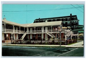 c1960's Stockton Motor Inn Beach Drive Cape May New Jersey NJ Postcard 