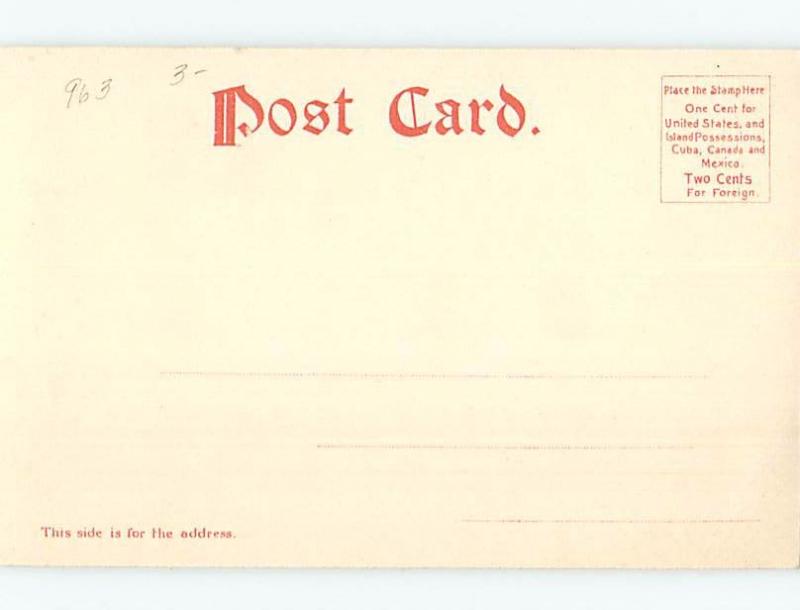 Pre-1907 BRIDGE Lynn Massachusetts MA A3417