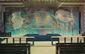 1972 U.S. Air Force Academy, Colorado - Catholic Chapel Altar  -  Postcard