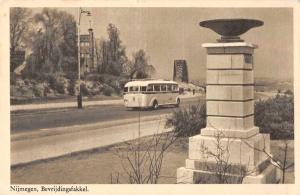 Nijmegen Netherlands Bevrijdingsfakkel Bus Bridge Scenic  Postcard J80275