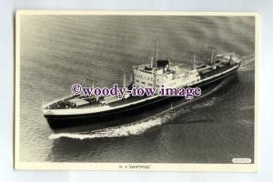 pf0226 - Ropner Cargo Ship - Swiftpool , built 1954 - postcard