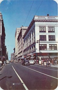 Postcard 1950s Kentucky Fourth Street autos Dexter KY24-2517