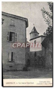 Old Postcard Lentilly Old Chateau