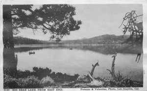 California Big Bear Lake Putnam Valentine B-82 1921 RPPC Photo Postcard 21-9924