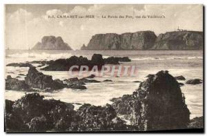 Old Postcard Camaret Sur Mer La Pointe of View Peas Veriblarc pm