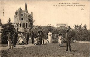 CPA NÉRIS-les-BAINS Un coin du Parc de la Promenade (682682)