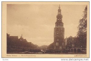 Amsterdam , Netherlands , 00-10s - Oude Schans - Montelbaanstoren