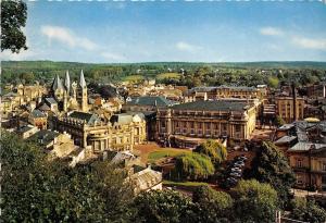 BG5015 spa panorama de la ville vue sur les bains  et le casino  belgium