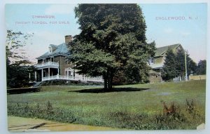 VINTAGE POSTCARD - GYMNASIUM DWIGHT SCHOOL FOR GIRLS ENGLEWOOD NJ