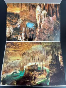 Leporello book folder Cuevas del Drack Porto Christo Mallorca Spain 10 views