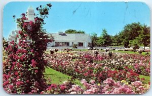 M-60520 Jackson & Perkins 16 acre Rose Garden with Garden House Newark New York