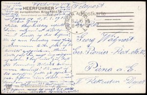 Germany WWI General von Hindenburg Feldpost Patriotic PPC G69974