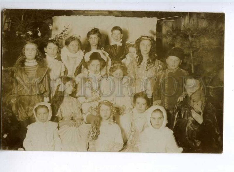 244114 RUSSIA Carnival NEW NEAR Kids COSTUME Vintage PHOTO