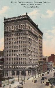 Pennsylvania Philadelphia United Gas Improvement Company Building Broad & Arc...