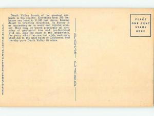 Linen RUSTIC SCENE Death Valley California CA hk3701