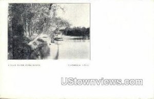 Cedar River Park Scene - Waterloo, Iowa IA  