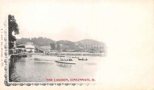 Cincinnati Ohio The Lagoon Scenic View Vintage Postcard AA110647
