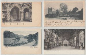 SCOTLAND ECOSSE CASTLES UK 35 Vintage postcards Mostly pre-1920 (L2796)