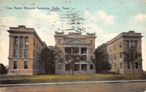 Dallas Texas Baptist Memorial Sanitarium Vintage Postcard AA66513