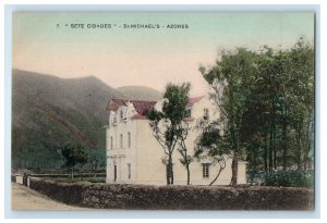 c1910 Sete Cidades St. Michaels Azores Portugal Unposted Antique Postcard