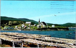 Postcard BUILDING SCENE Gaspe Quebec QC AN7750