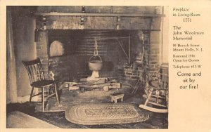 Fireplace in Living-Room Mt Holly, New Jersey  