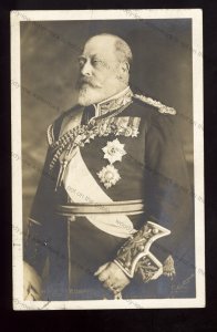 ROY372 - King Edward VII - In Royal Regalia - Postcard