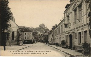 CPA LES ANDELYS LE PETIT-ANDELY - Hotel de la Chaine d'Or Rue Grande (1160044)