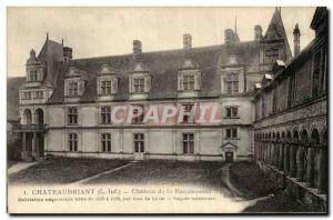 Old Postcard Chateaubriant Renaissance Chateau