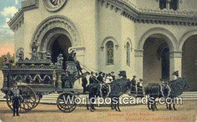 Habana Republic of Cuba Coche Funebre, Funeral Car, Cemetery Church  Coche Fu...