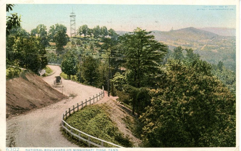 TN - Chattanooga. Missionary Ridge, National Boulevard