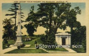 Zachary Taylor Monument - Louisville, KY