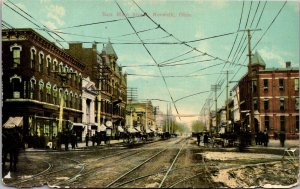 East Main Street, Norwalk, Ohio Postcard
